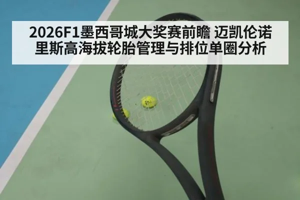2026F1墨西哥城大奖赛前瞻 迈凯伦诺里斯高海拔轮胎管理与排位单圈分析